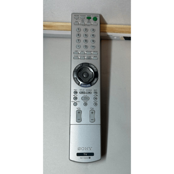 Sony Television Replacement Universal Silver Remote Control Model RM-Yd002 - Picture 5 of 8